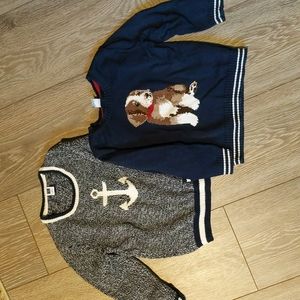 Set of Janie and jack sweaters